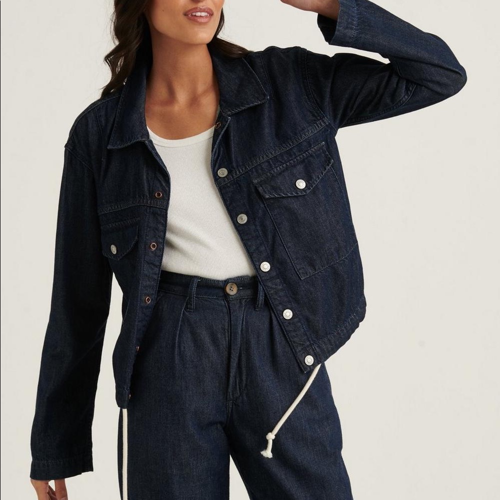 Lucky Brand Relaxed Denim Jacket Lucky Brand Relaxed Denim Jacket